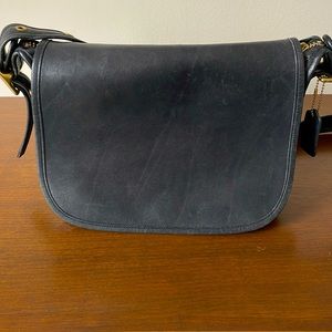 Coach Classic All Leather Vintage Shoulder Bag